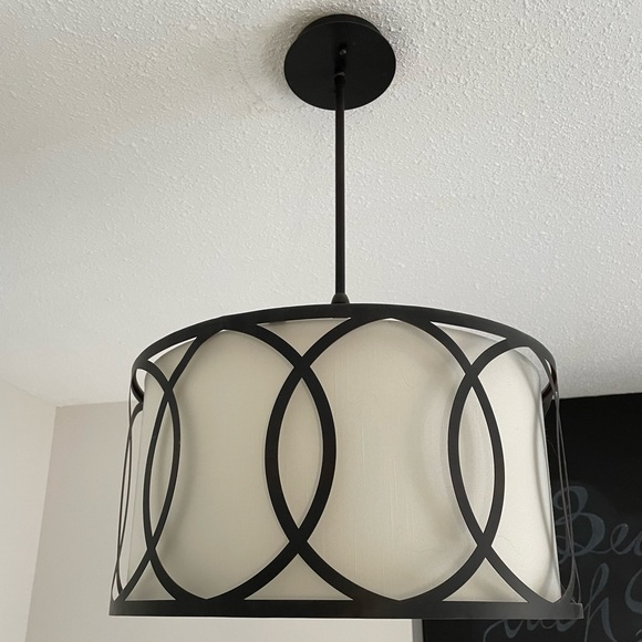 Elegant Drop Dining Room Light Fixture for sale! - Picture 3 of 5